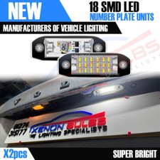 2x TARGA 18 LED UNITÀ BIANCHE