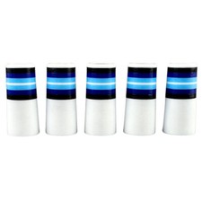 White Blue Golf Ferrules for