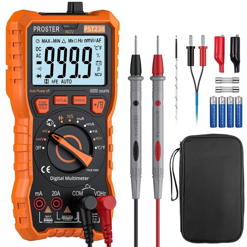 Digital multimeter 6000 count - digital,