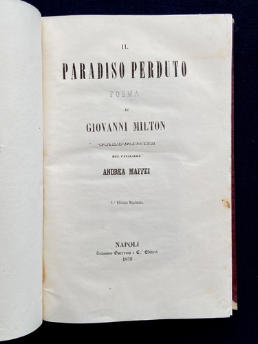 Giovanni milton il paradiso - giovanni,