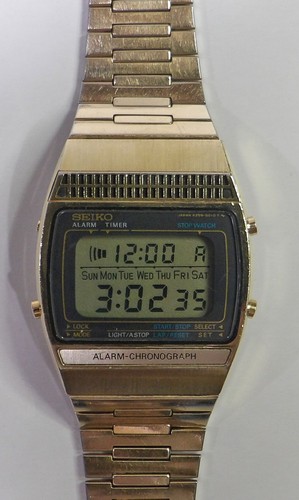 Seiko a259 5010 vintage lcd - a259-5010,