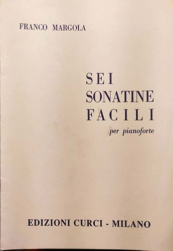 Margola sei sonatine facili - -,