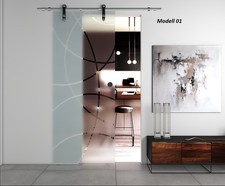 Porta Scorrevole in Vetro -