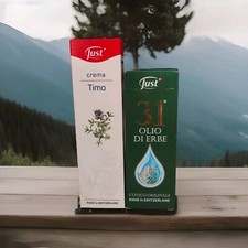 OLIO 31 + CREMA TIMO JUST PRODOTTI NUOVI GRANDI NOVITÀ OLI ESSENZIALI ESSENZE