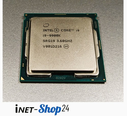 Cpu intel core 9900k 3 - intel,