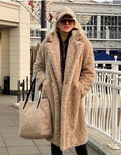 Cappotto zara teddy bourg - teddy,
