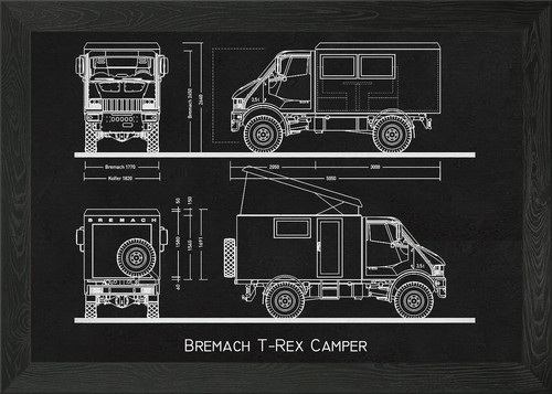 Quadro bremach rex camper - quadro,