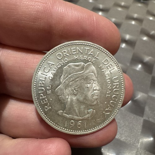 Moneta pesos 1961 rivolta - moneta,