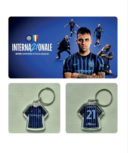 Portachiave inter campione - inter,