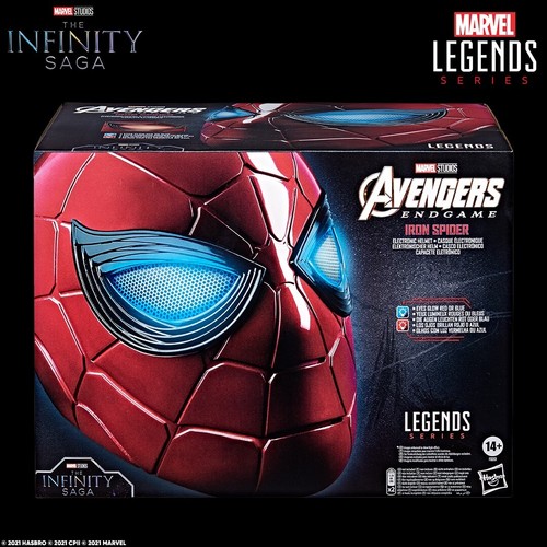 Casco elettronico spider - casco, spider-man