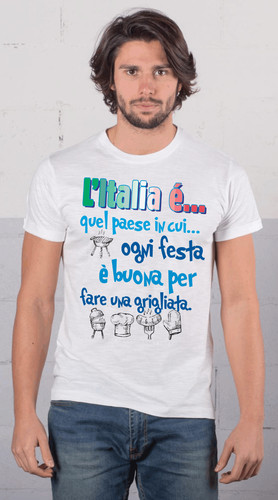 Maglietta made italy - maglietta,