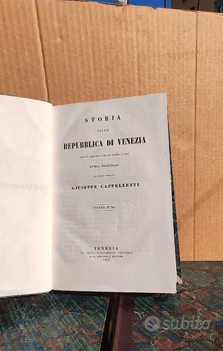 Libri antichi storia - storia, della