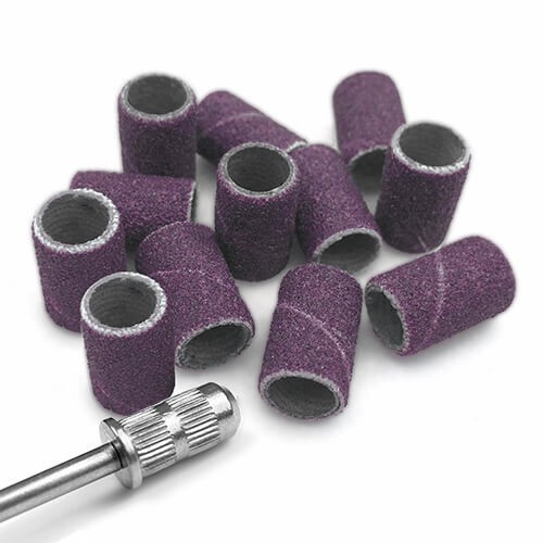 12x manicotto abrasivo purple - abrasivo, "purple
