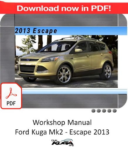 Ford kuga escape mk2 2013 - ford,