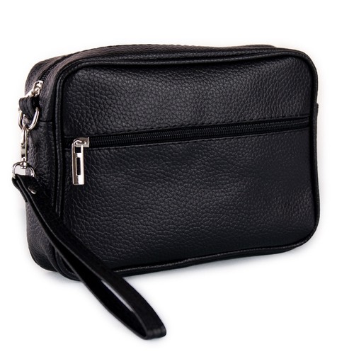 Pochette uomo polso nera - pochette,