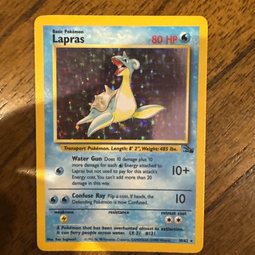 Pokémon tcg lapras 62 - pokémon,