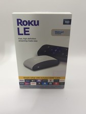 Nuovo lettore multimediale streaming Roku LE HD 3930S3 con cavo HDMI e telecomando semplice