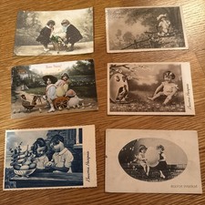 LOTTO 23 Cartoline Vintage Pasqua Illustrazioni