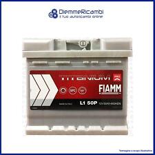 BATTERIA AUTO FIAMM NUOVA 50Ah 460A POSITIVO A DESTRA (+ DX) L1 50P 7905143