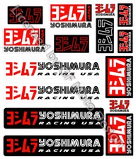 Yoshimura Sponsor Adesivi Moto