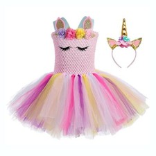 Nuovo vestito unicorno bambino