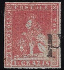 1851/52 ASI toscana 1 crazia