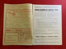 IL CACCIATORE ITALIANO 16-3-1913 Rivista n.11 CINEGETICA CINOFILIA CACCIA PESCA