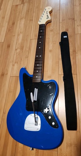 Rock band fender jaguar blu - 4,