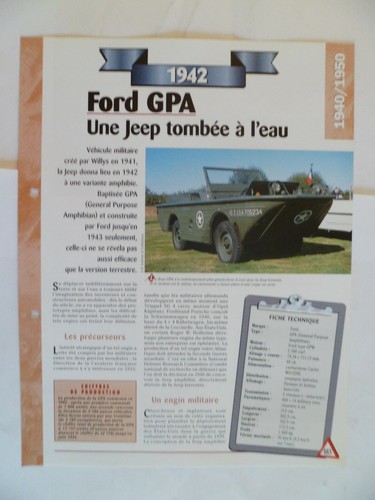 Carte fiche auto - carte, gpa