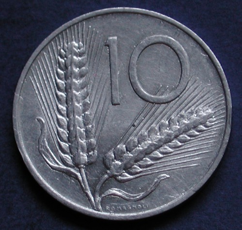 Moneta monnaie coin repubblica - moneta,