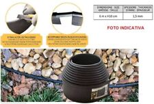 Bordura da giardino in plastica H. 10/cm lunghezza 6,00/MT