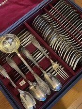 SAMBONET  3 STELLE 90 - Posate - 87 Pezzi ARGENTO - Anni 60