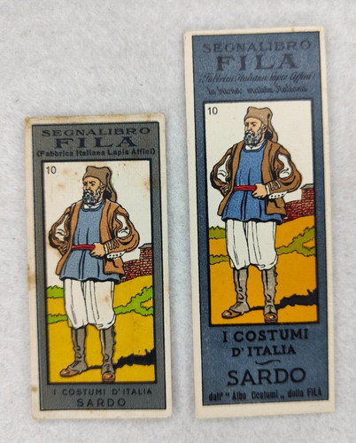 Segnalibro fila costumi - fila,