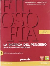 ricerca del pensiero 2 (3t) = abbagnano/fornero 8839532021