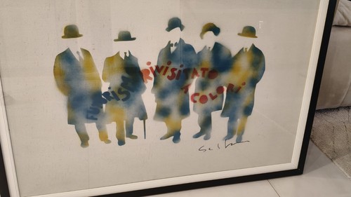 Mario schifano quadro - schifano,