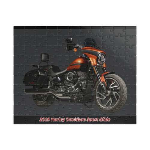 Puzzle harley davidson - harley, sport