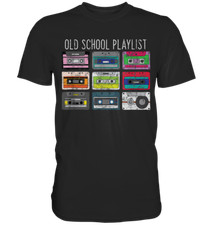 T-shirt musica cassette tape