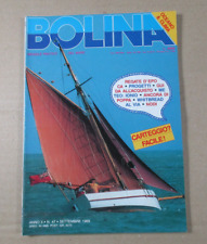 Rivista BOLINA IL MENSILE PRATICO DEL MARE 47 settembre 1989 carteggio oceano