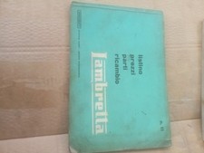 Lambretta LI 125 -150/ 175 innocenti Listino Prezzi  Parti Ricambio originale 