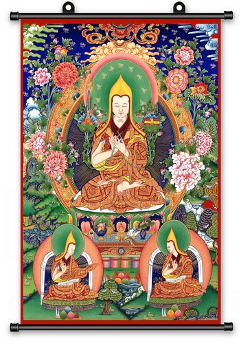 Poster thangka pergamena - poster,