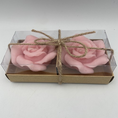 Set candele rosa - set,