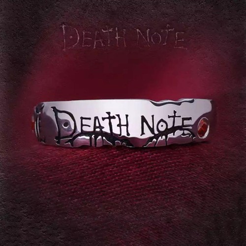 Anello death note regolabile - anello,
