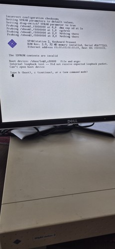 Sun sparcstation 40mhz - sparcstation,