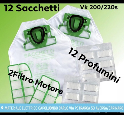 Sacchetti folletto 200 - sacchetti,