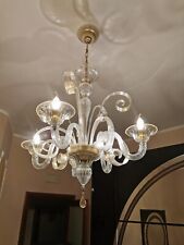 lampadario in vetro di murano 