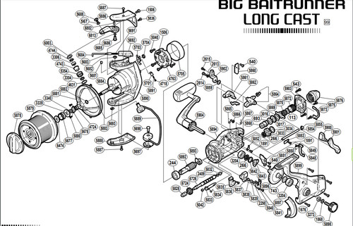 Ricambi originali shimano big - ricambi,