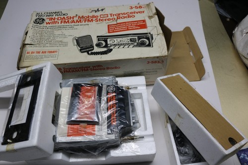 Vintage dash - ge, "in-dash"