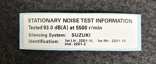 Decalcomania informazioni test