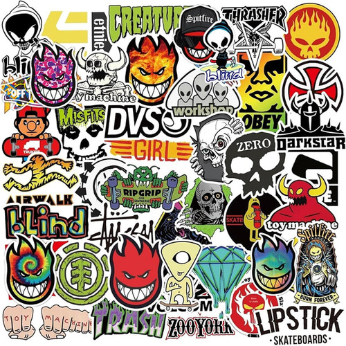 Adesivi skateboard - adesivi,