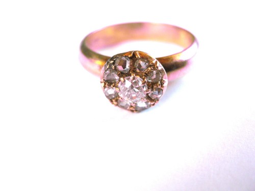Antico anello oro - antico, 585